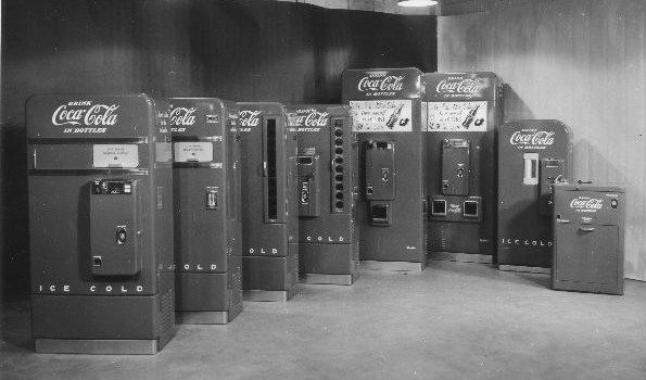 vending cocacola antiguo